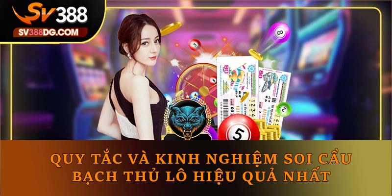 Quy Tắc Và Kinh Nghiệm Soi Cầu Bạch Thủ Lô Hiệu Quả Nhất